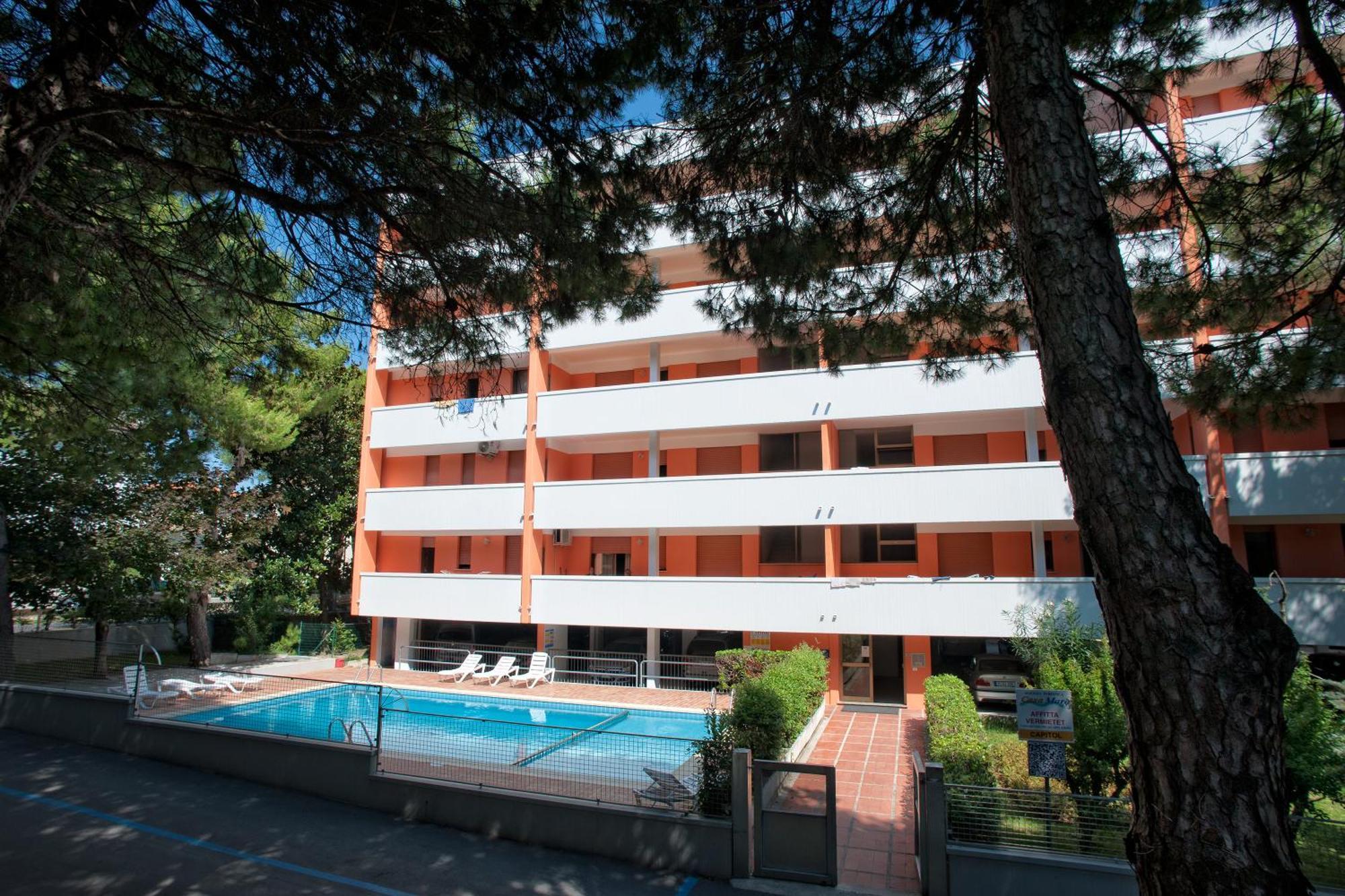 Ferienwohnung Capitol Bibione Exterior foto